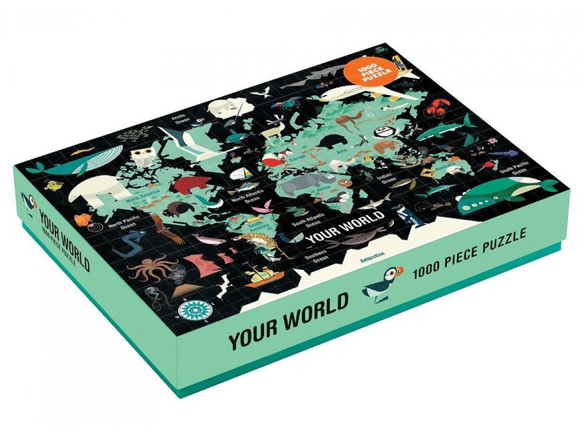 Map of the World Family Puzzle 1000 pc Map of the World Family Puzzle 1000 pc